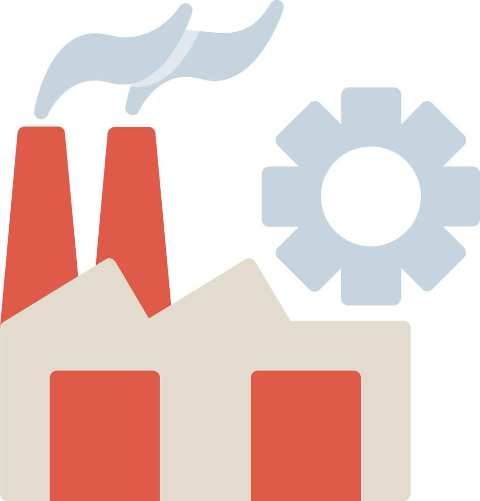 Industry Flat Icon vector