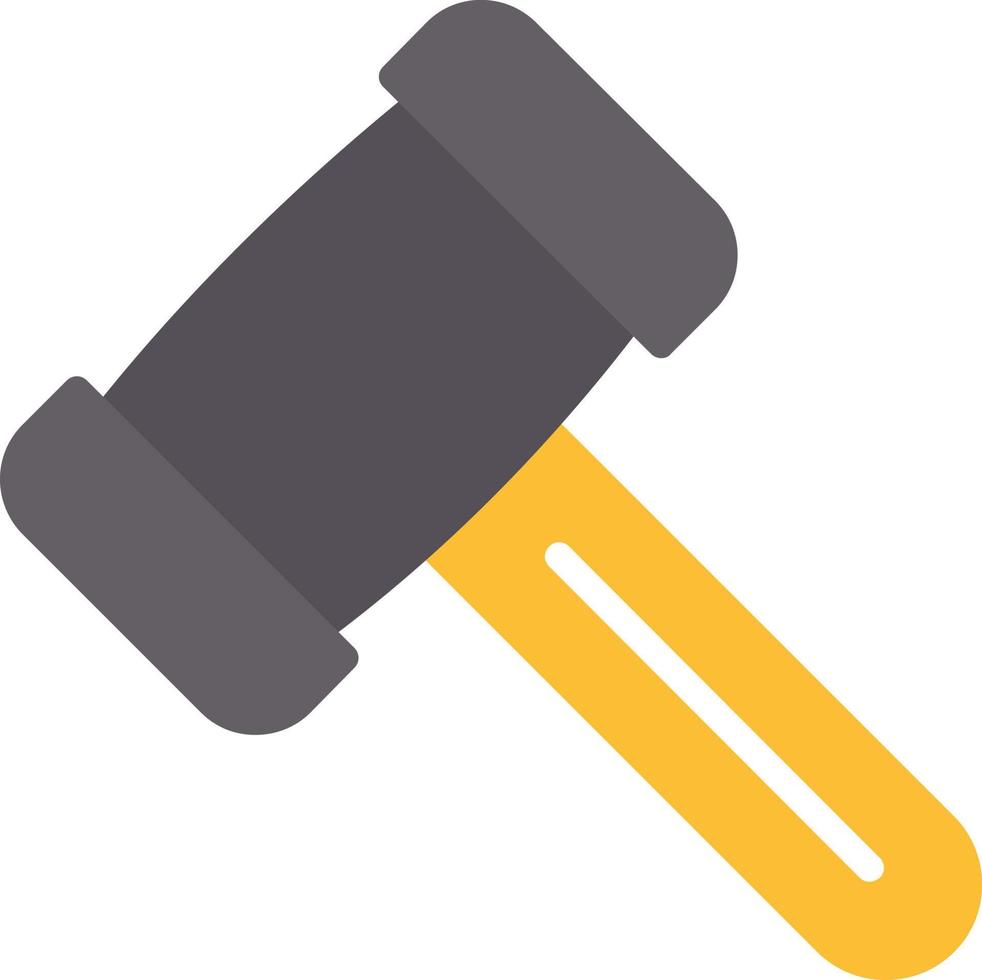Hammer Flat Icon vector