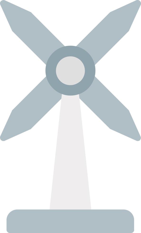 Windmill Flat Icon vector