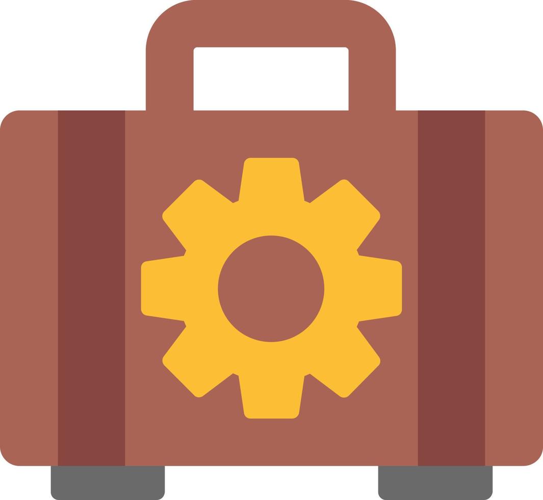 Briefcase Flat Icon vector