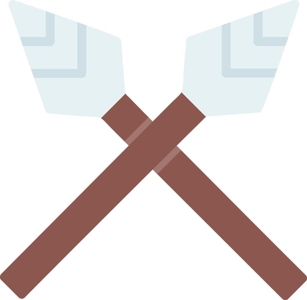 Lance Flat Icon vector