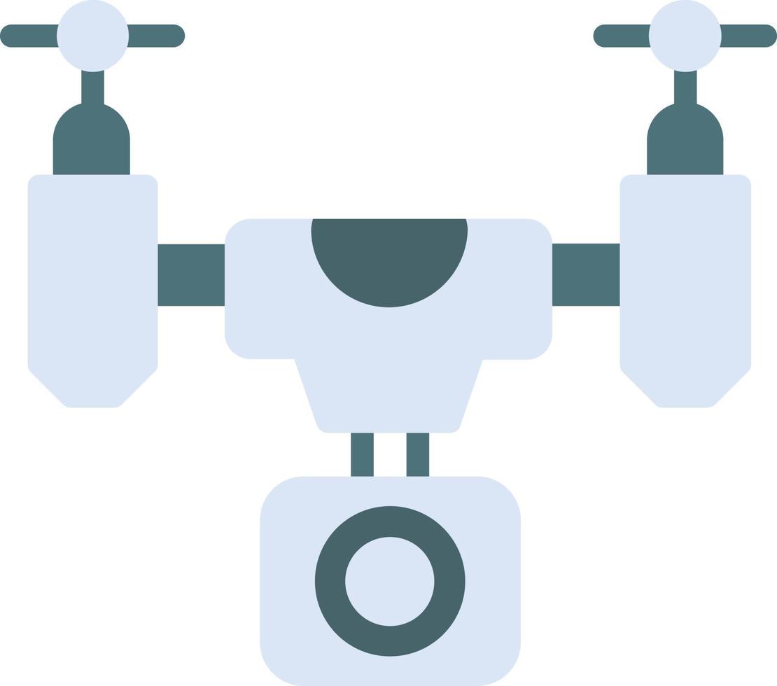 Drone Flat Icon vector