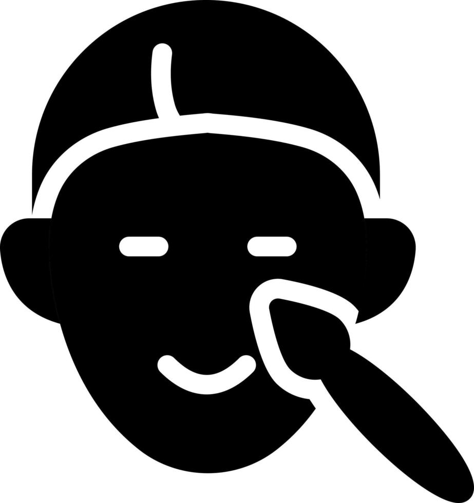 face vector illustration on a background.Premium quality symbols.vector icons for concept and graphic design.