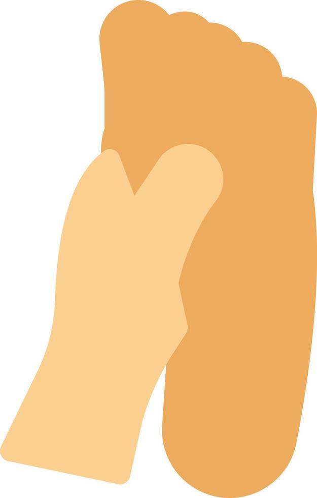 foot vector illustration on a background.Premium quality symbols.vector icons for concept and graphic design.