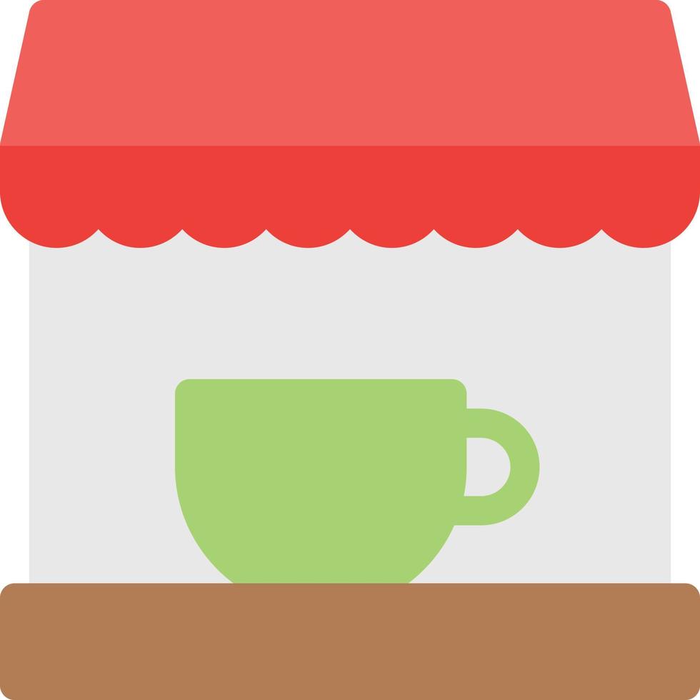 ilustración de vector de café en un fondo. símbolos de calidad premium. iconos vectoriales para concepto y diseño gráfico.