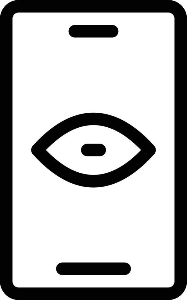 eye vector illustration on a background.Premium quality symbols.vector icons for concept and graphic design.