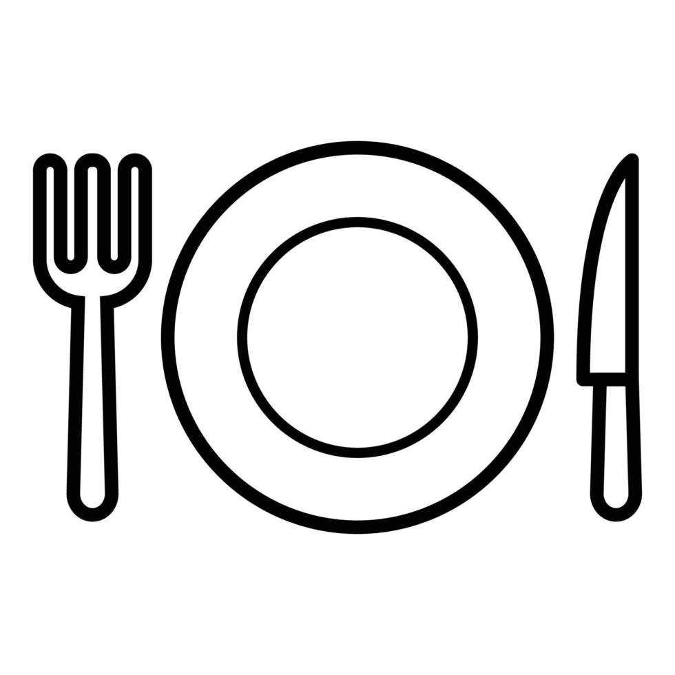 flatware icon vector design template