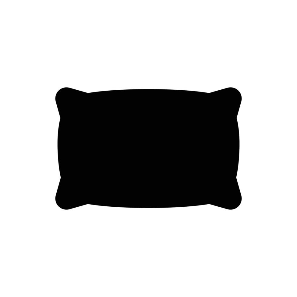 pillow icon vector design template