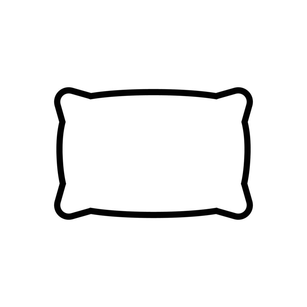 pillow icon vector design template