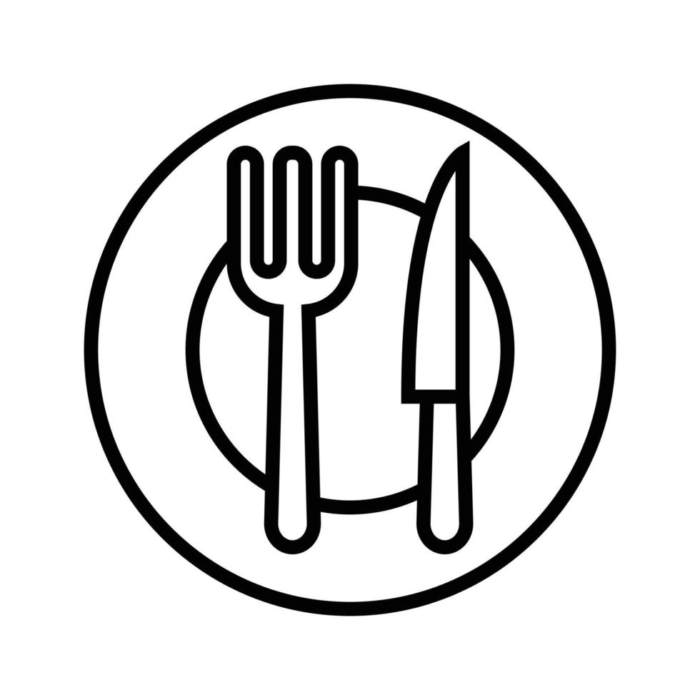 flatware icon vector design template