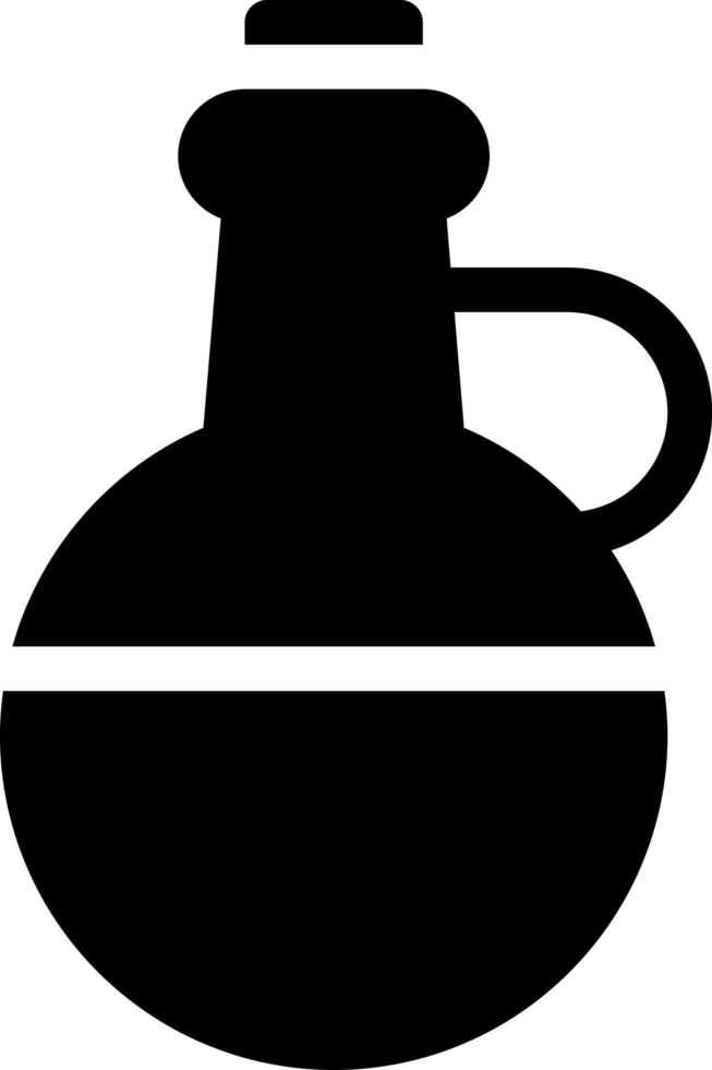 Ilustración de vector de vaso de precipitados sobre un fondo. Símbolos de calidad premium. Iconos vectoriales para concepto y diseño gráfico.