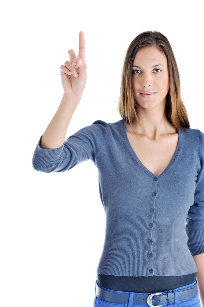 woman fashion isolated photo