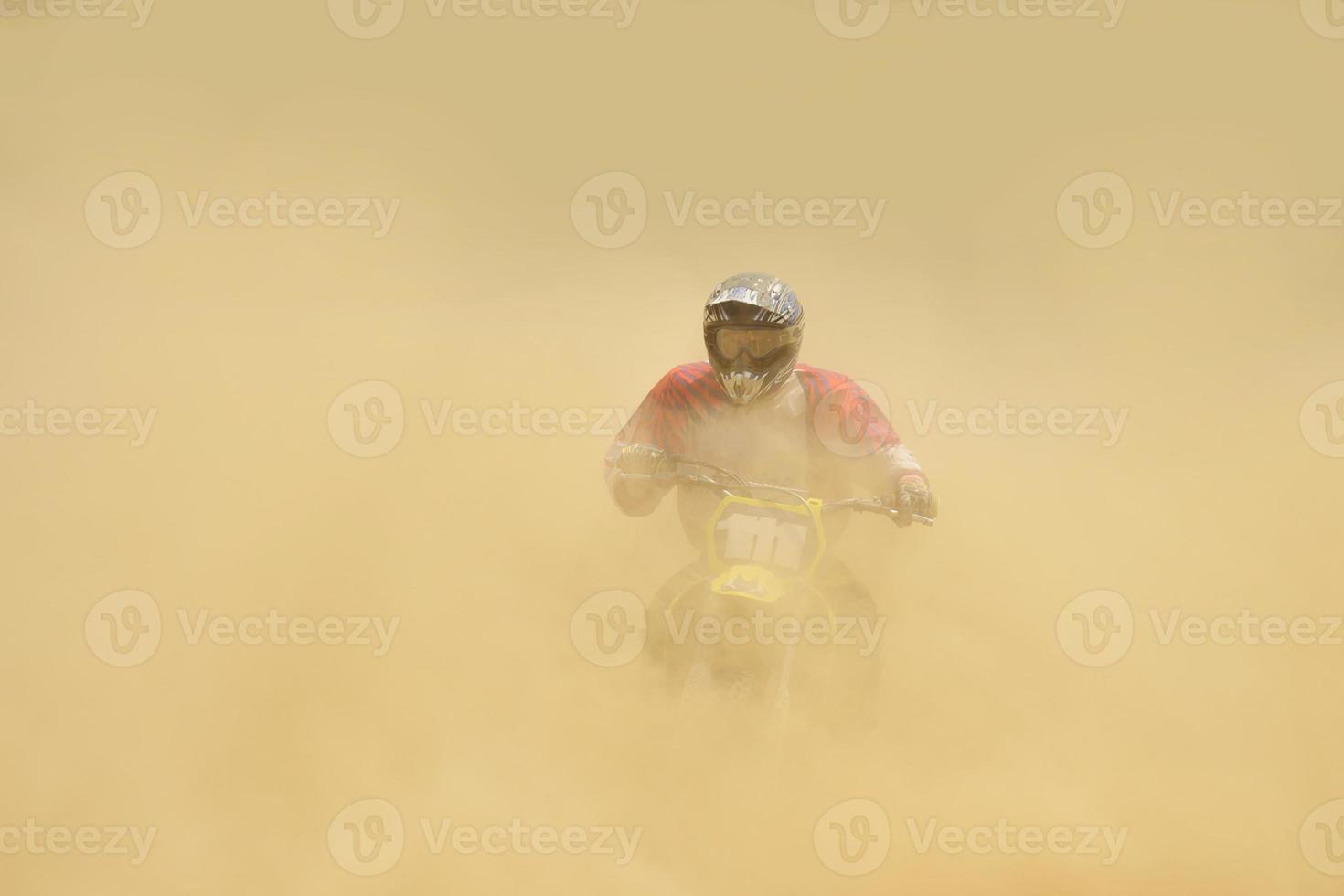 Motocross bike race photo