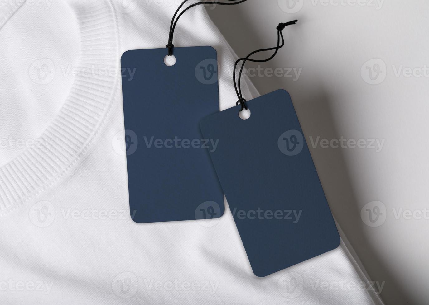 Label Tag mockup template photo