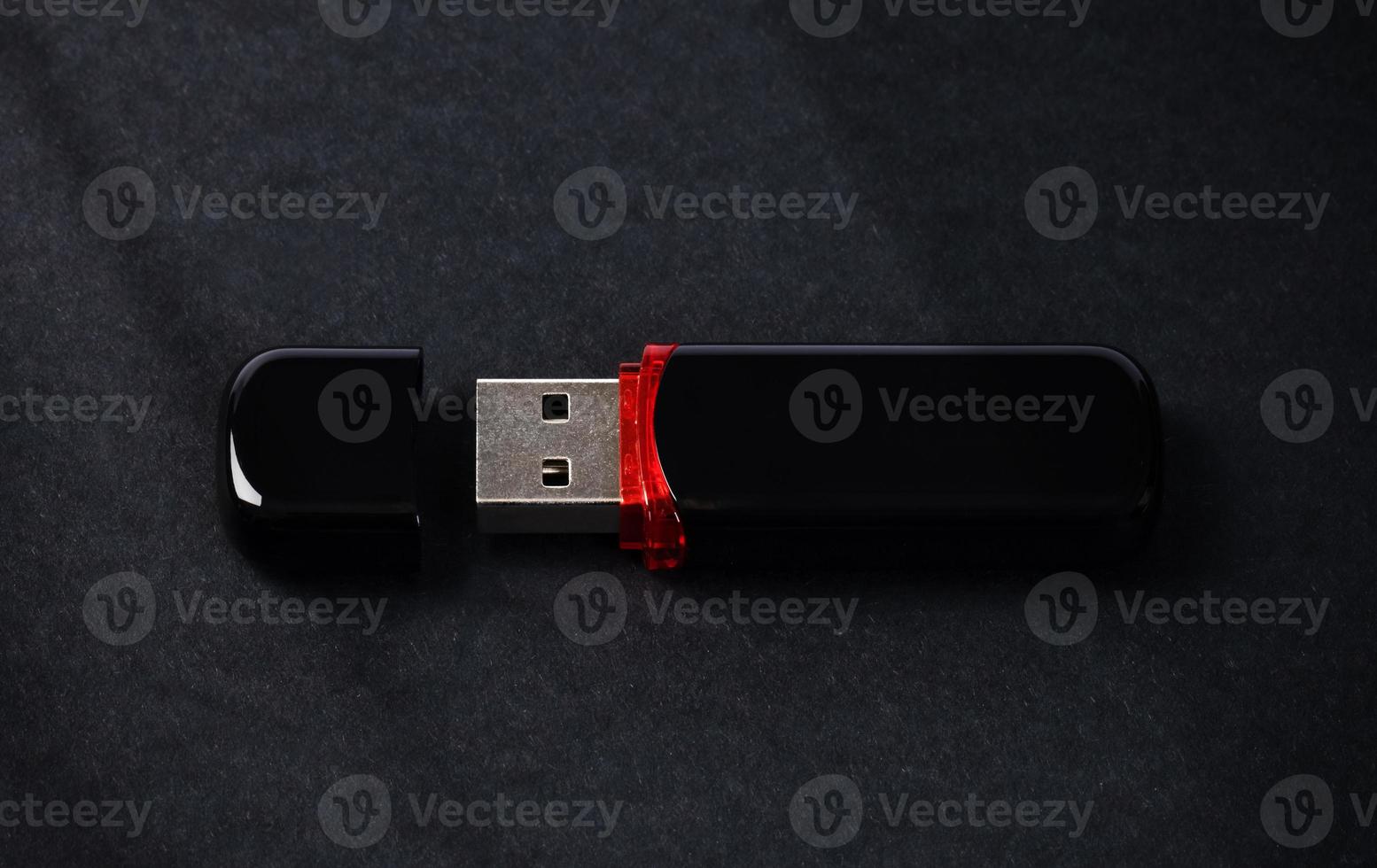 Flash drive or USB stick mockup template photo