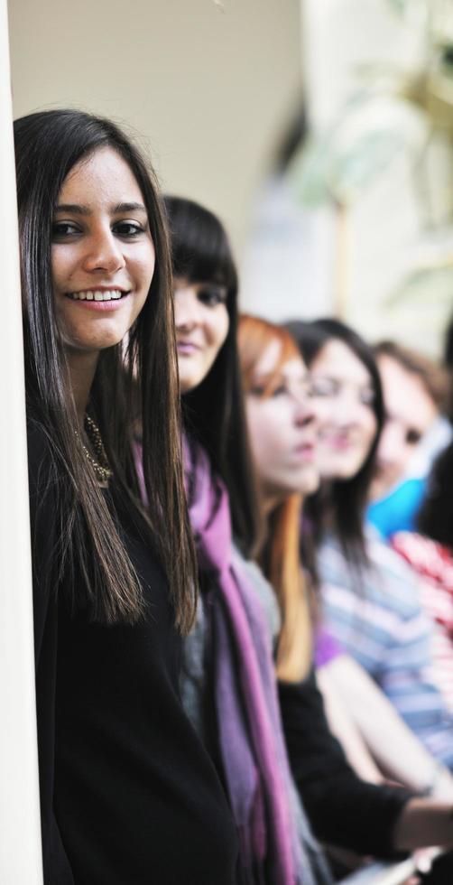 Student group portrait photo