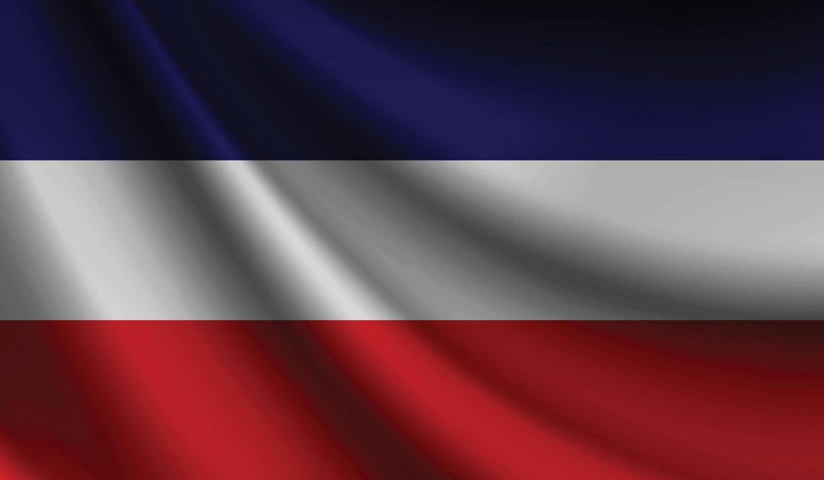 Los Altos flag waving. Background for patriotic and national design vector
