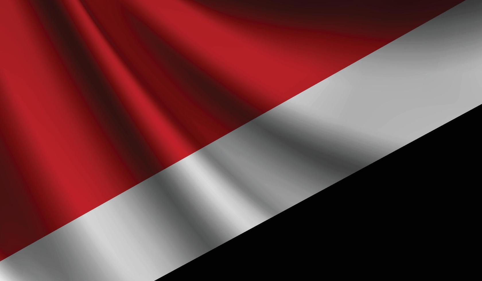 fondo de ondear la bandera del principado de sealand para el diseño patriótico y nacional vector