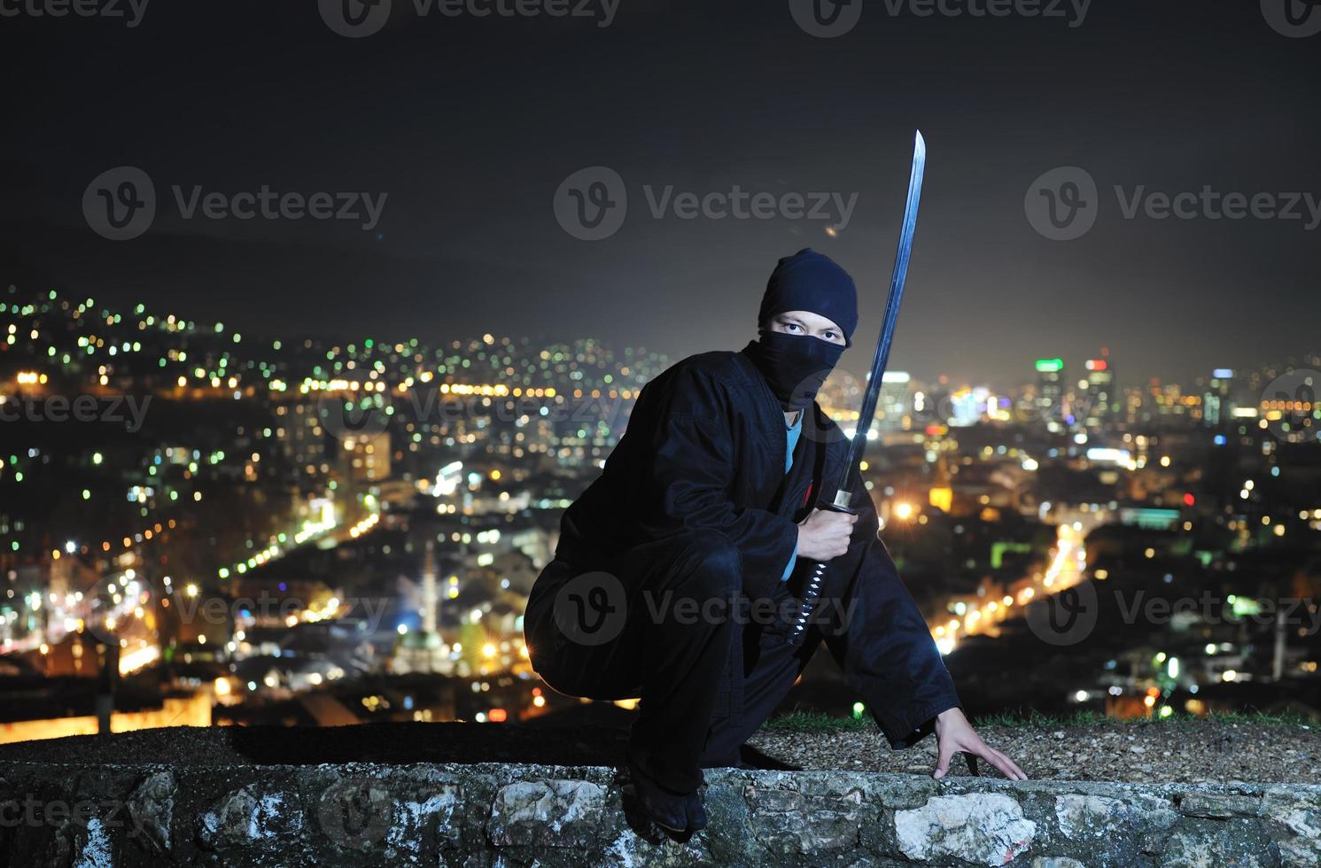 Ninja at night photo