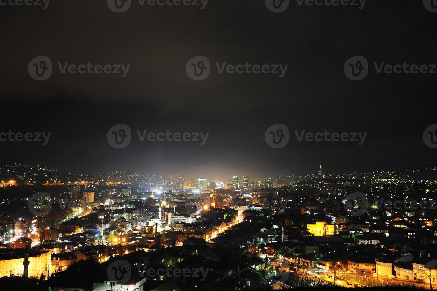 Night sky view photo