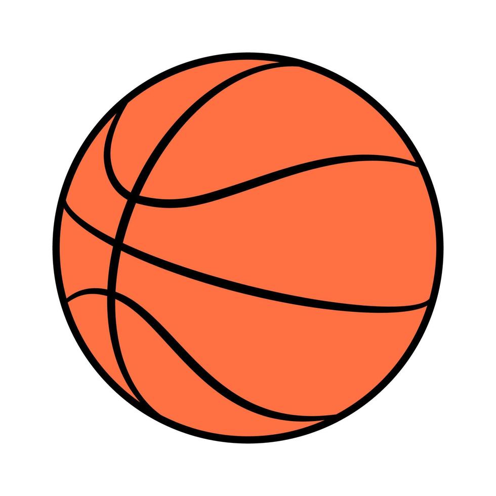 icono de vector de pelota de baloncesto sobre fondo blanco 11602009
