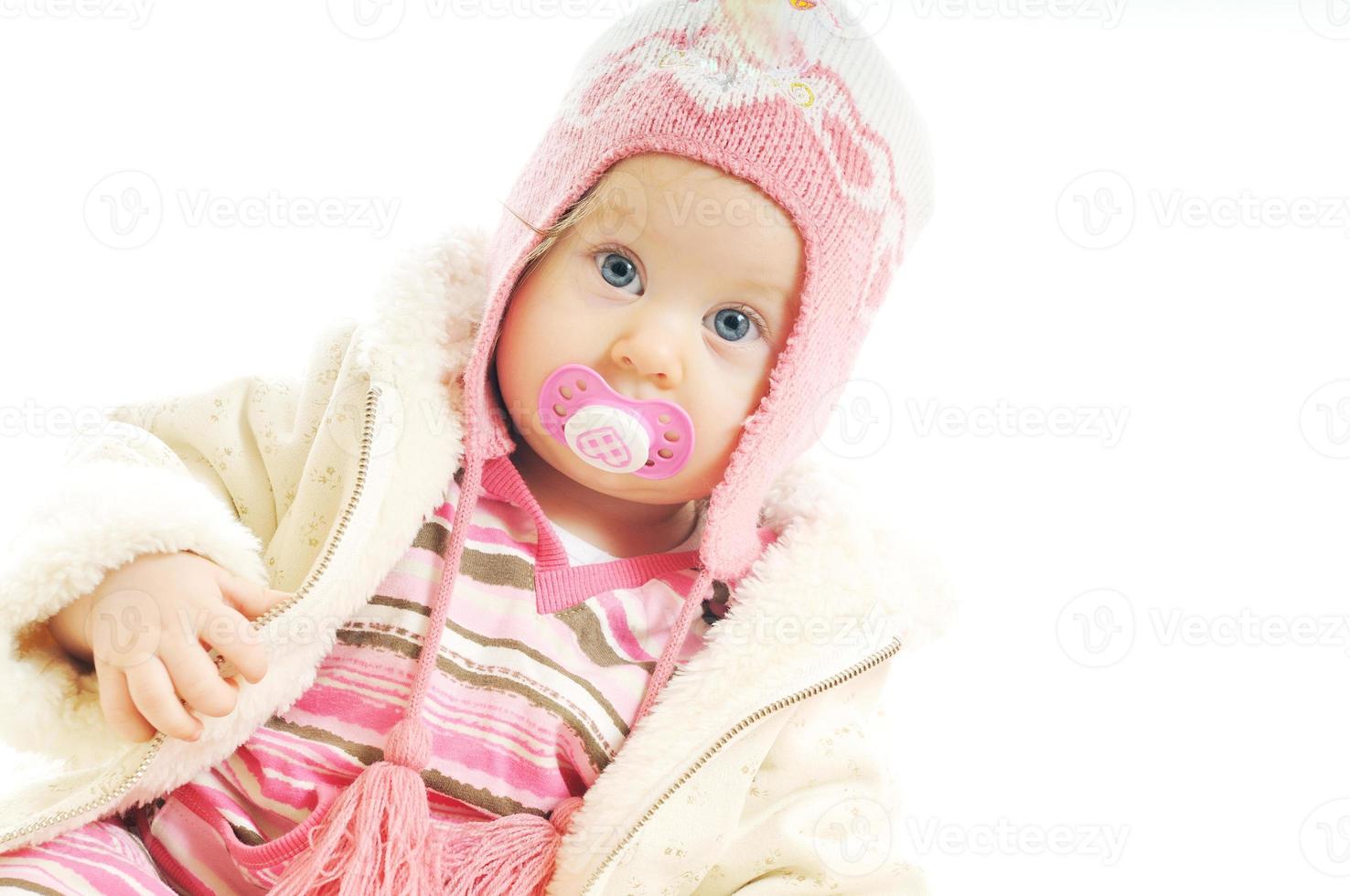 winter baby view photo