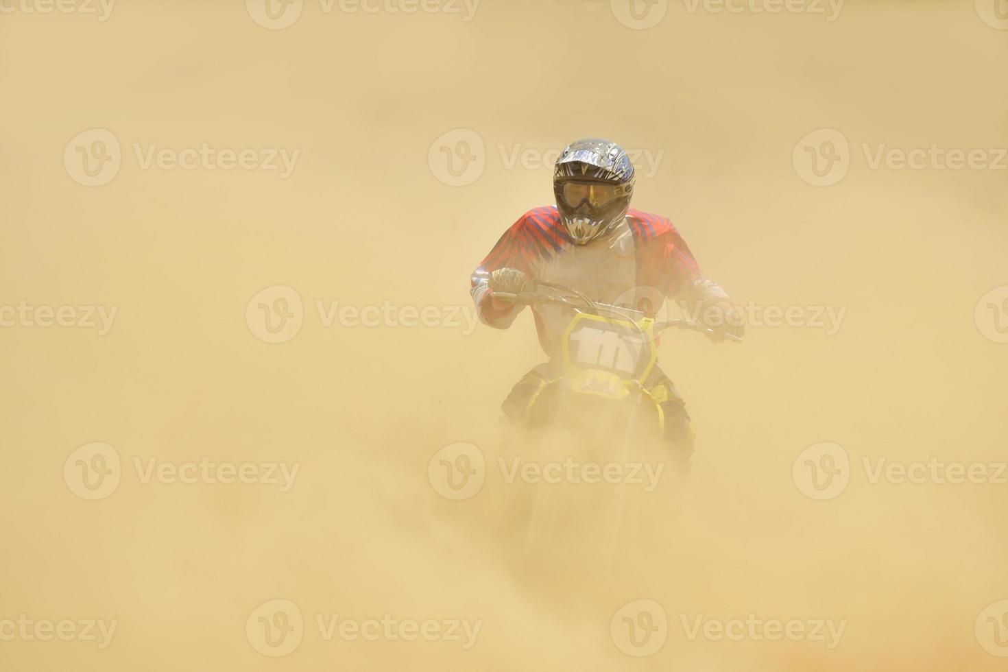 Motocross bike race photo