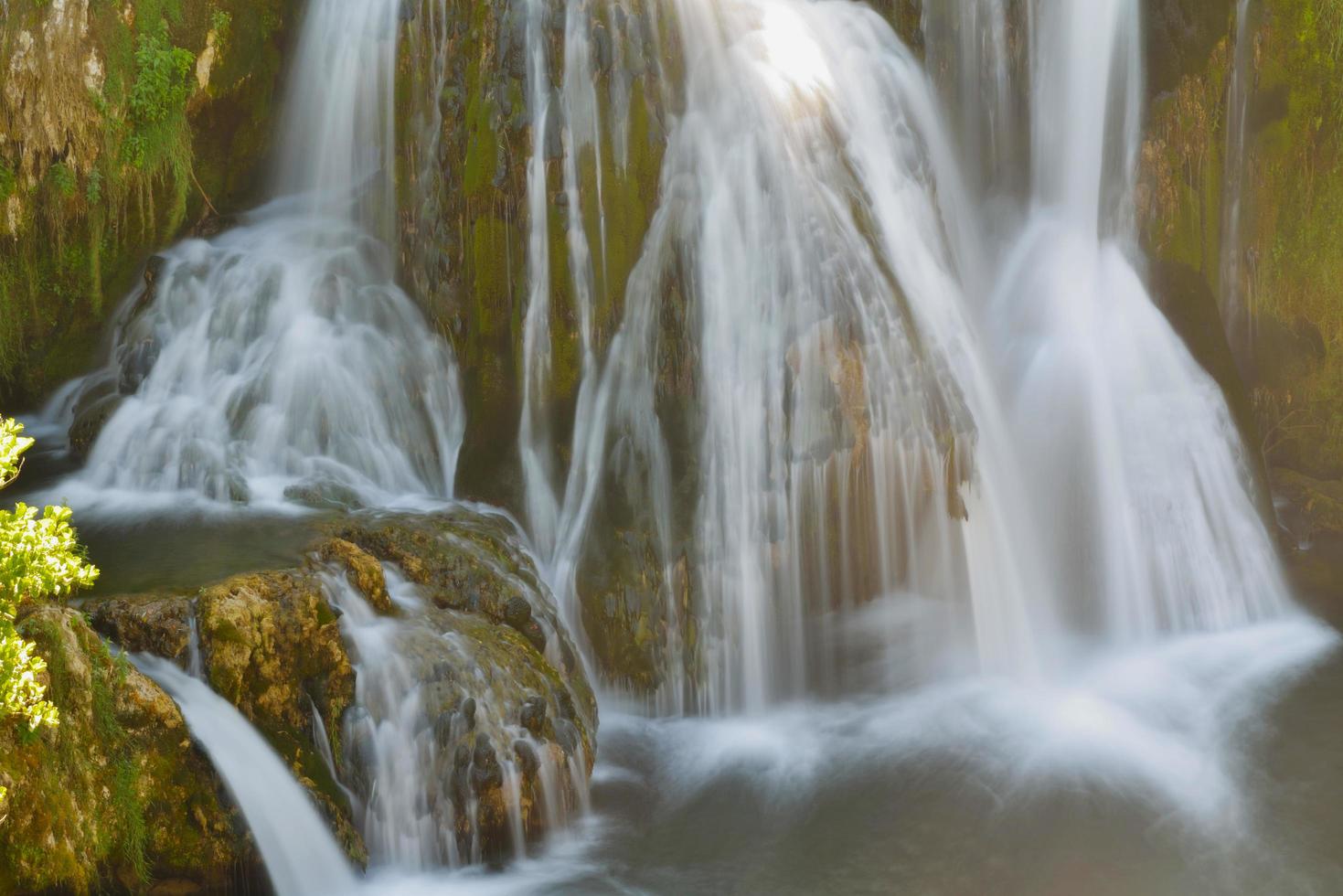 View of a waterfall photo