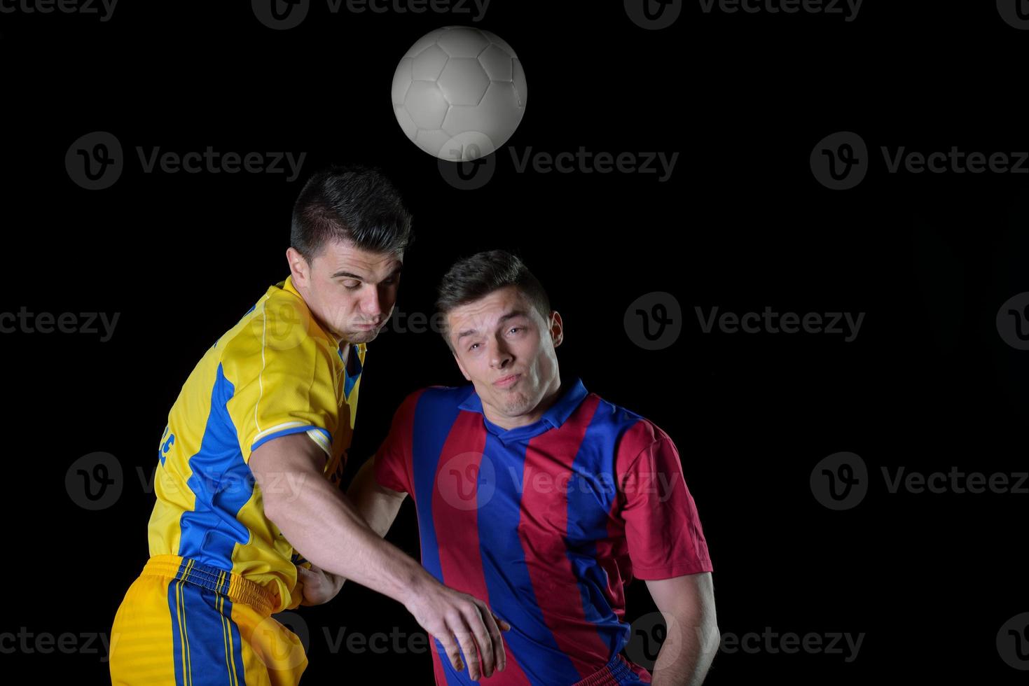 Soccer player view photo
