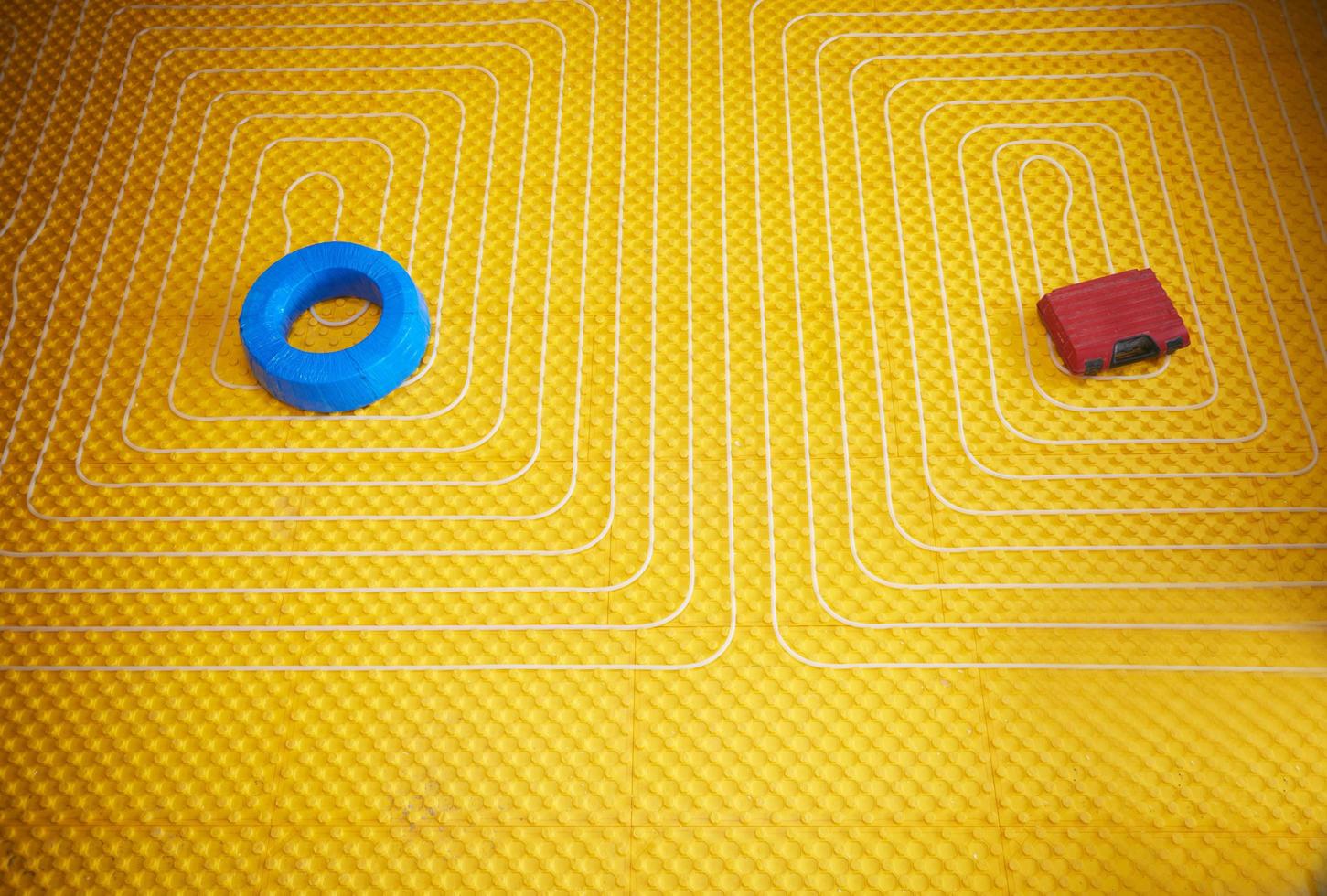 Underfloor heating view photo