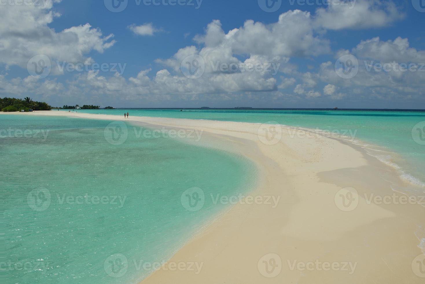 Tropical beach view photo