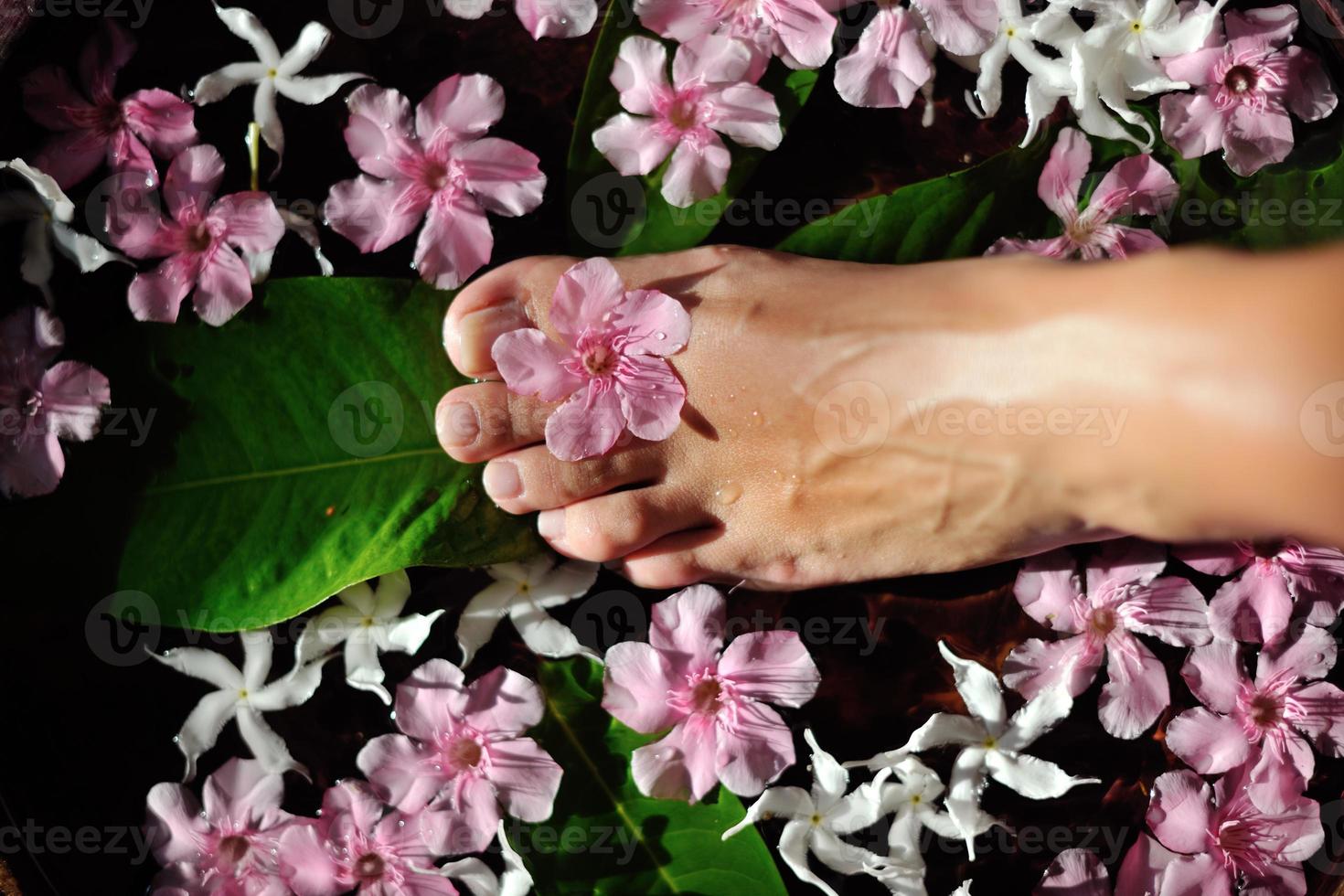 Foot spa care photo