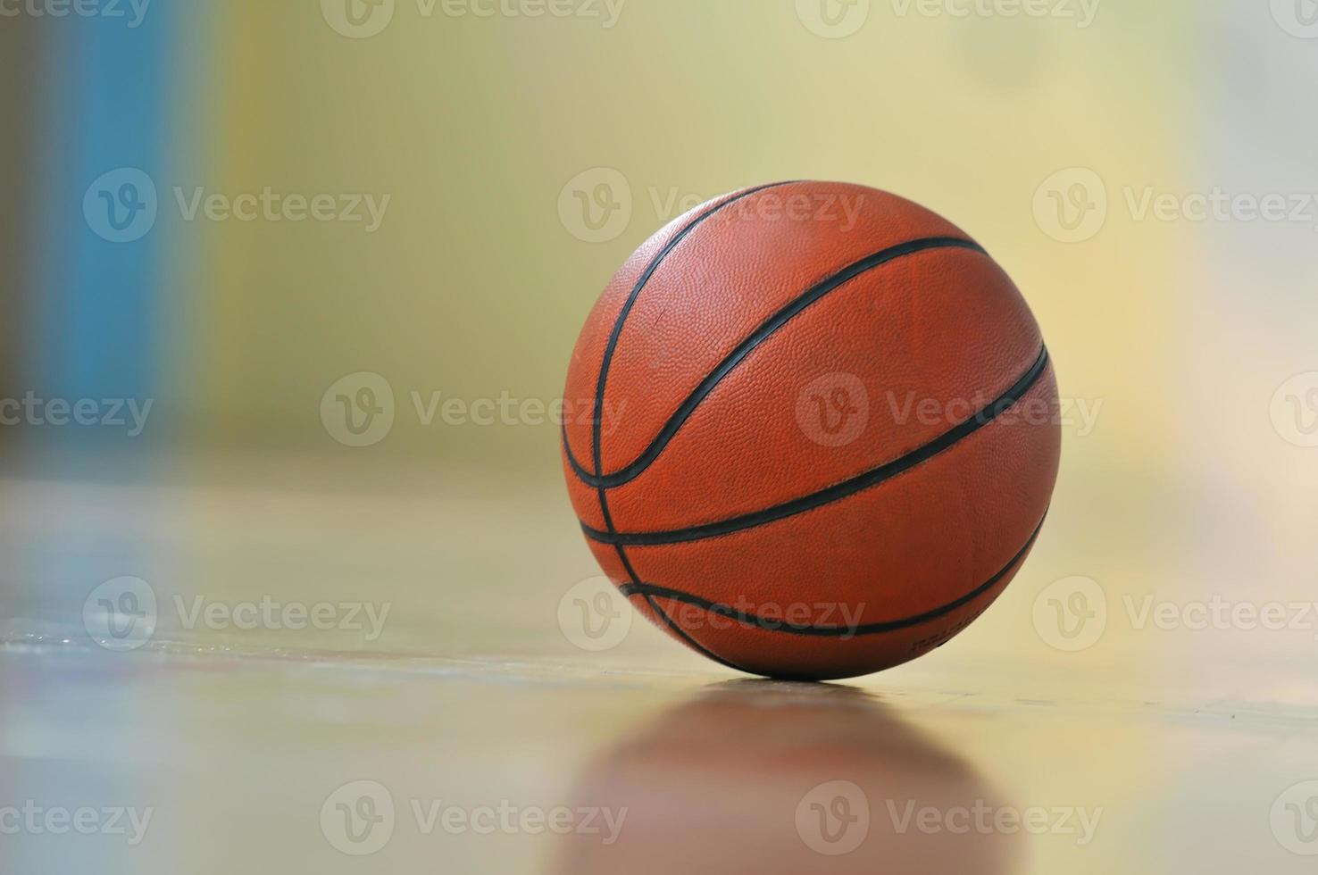 basketball on ground photo