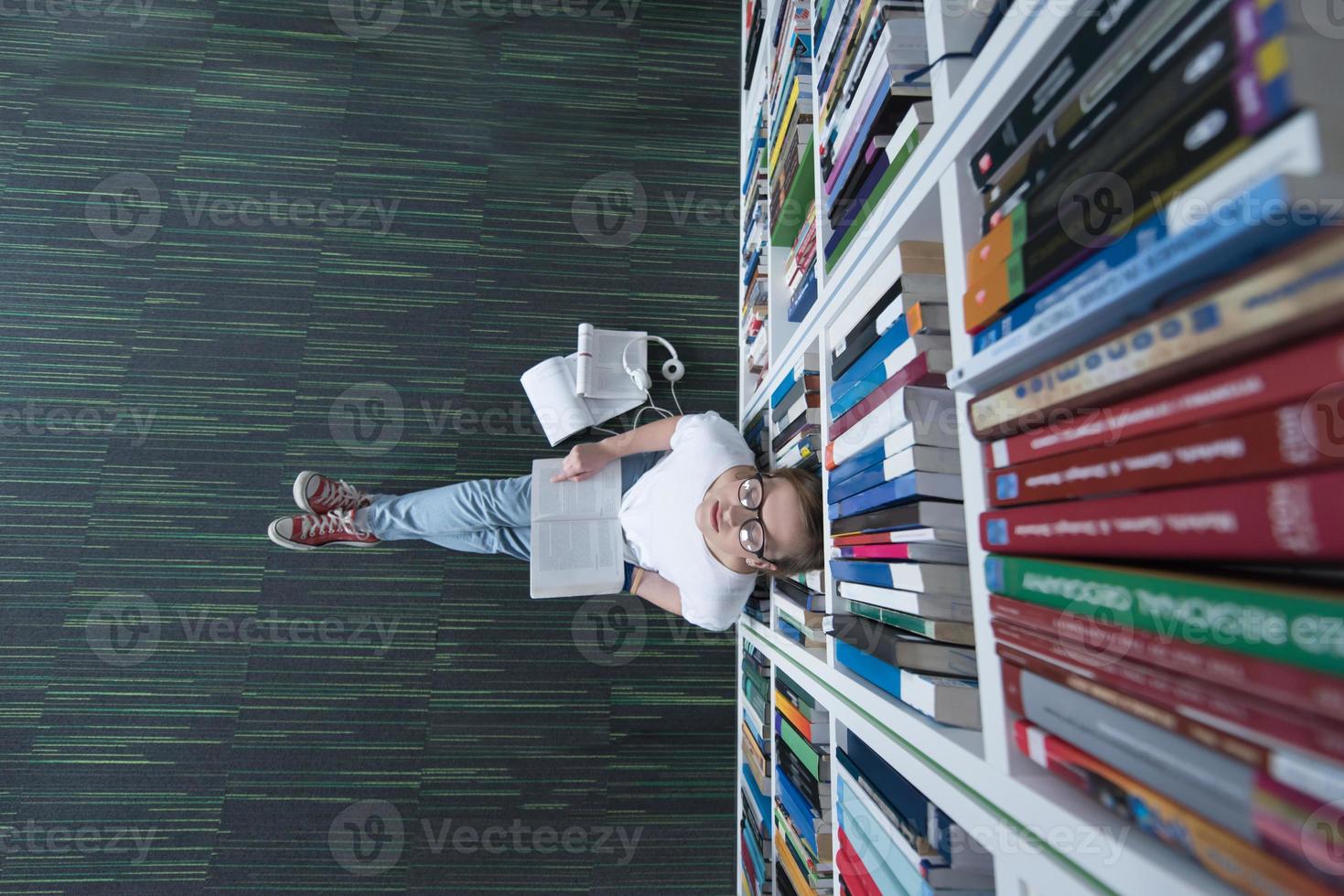 Library study concept photo