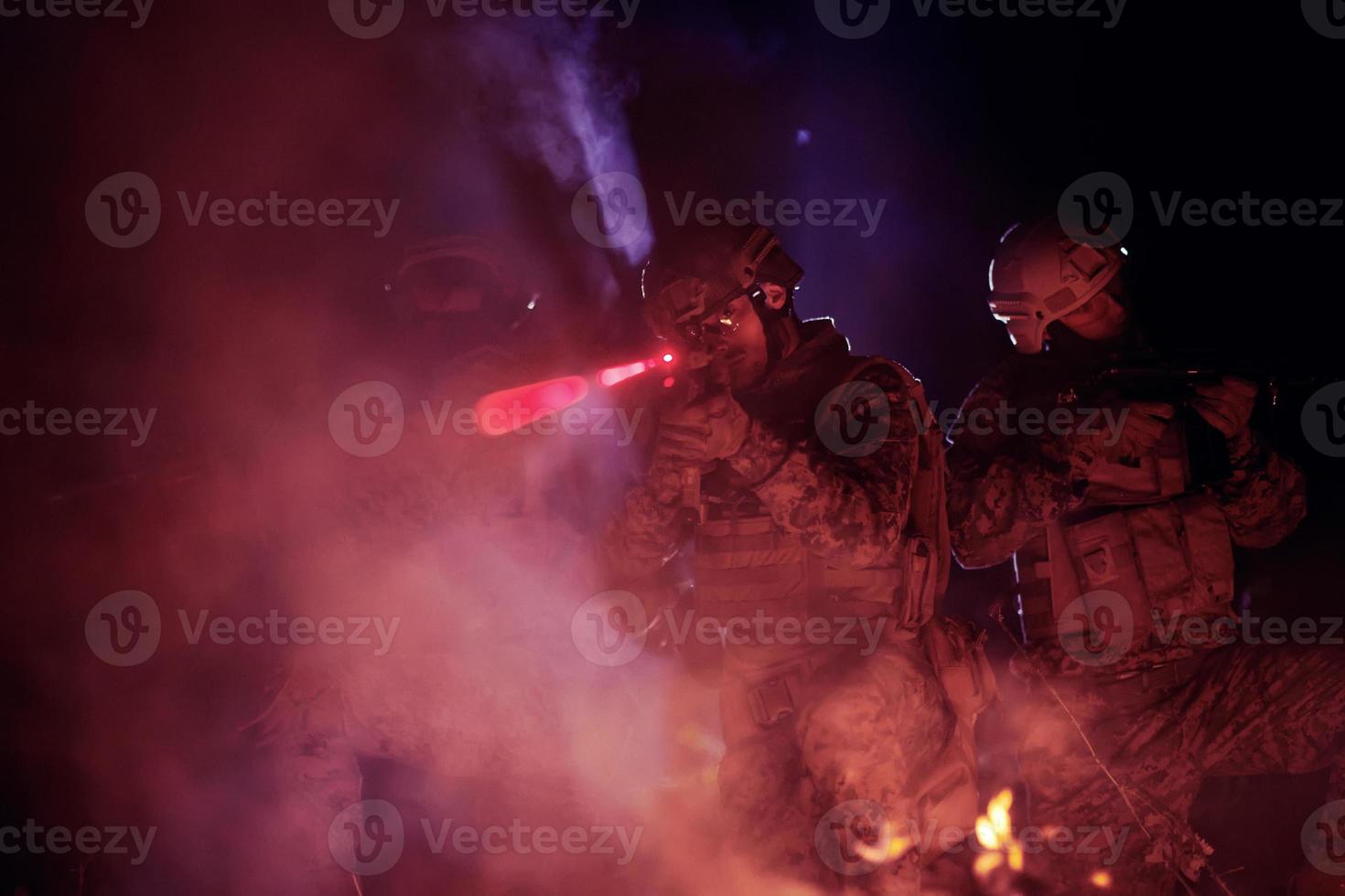 Night mission view photo