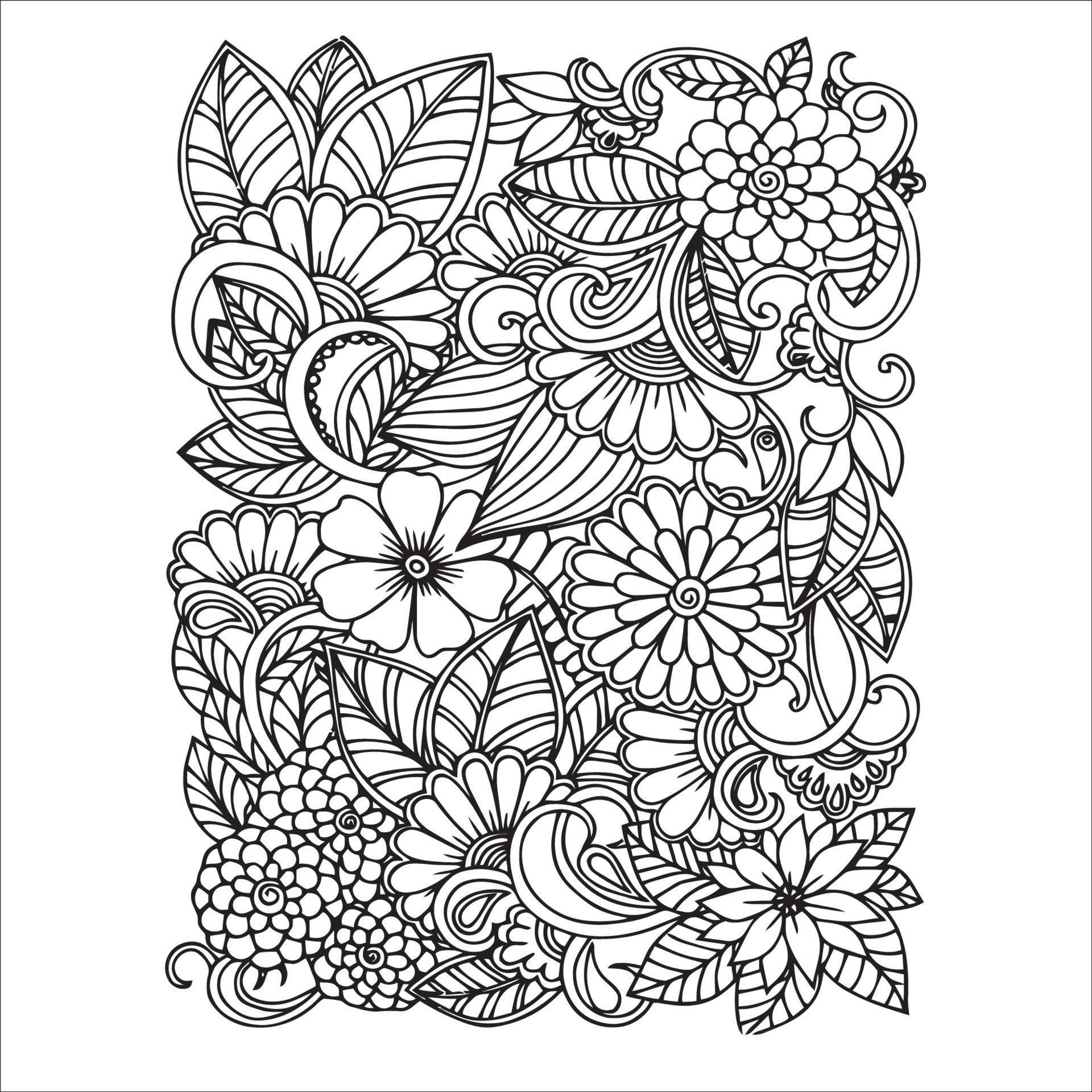 Pattern coloring page 11604729 Vector Art at Vecteezy