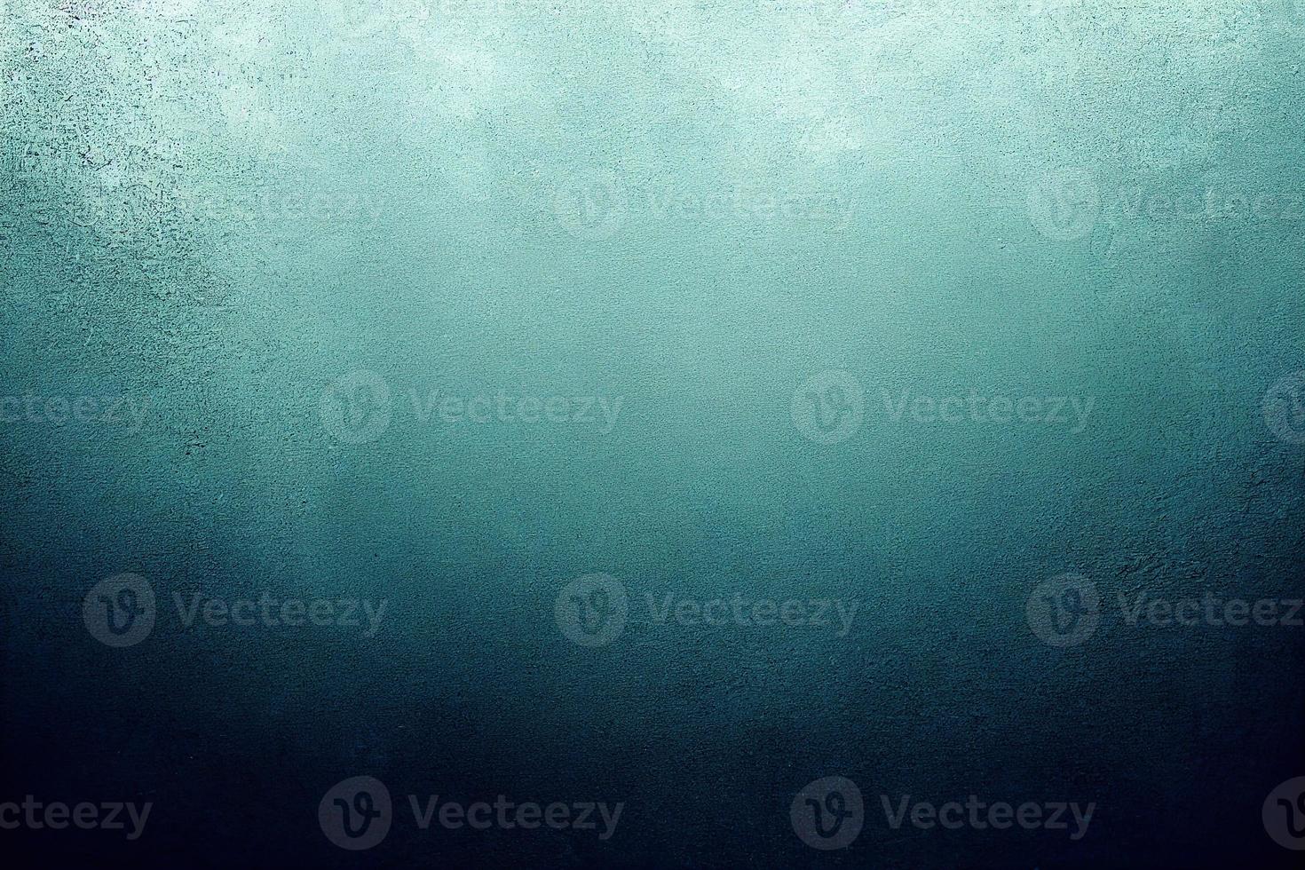 A computer generated illustration of a grunge wall surface texture background in blue, teal, turquoise colour. A.I. generated art. photo