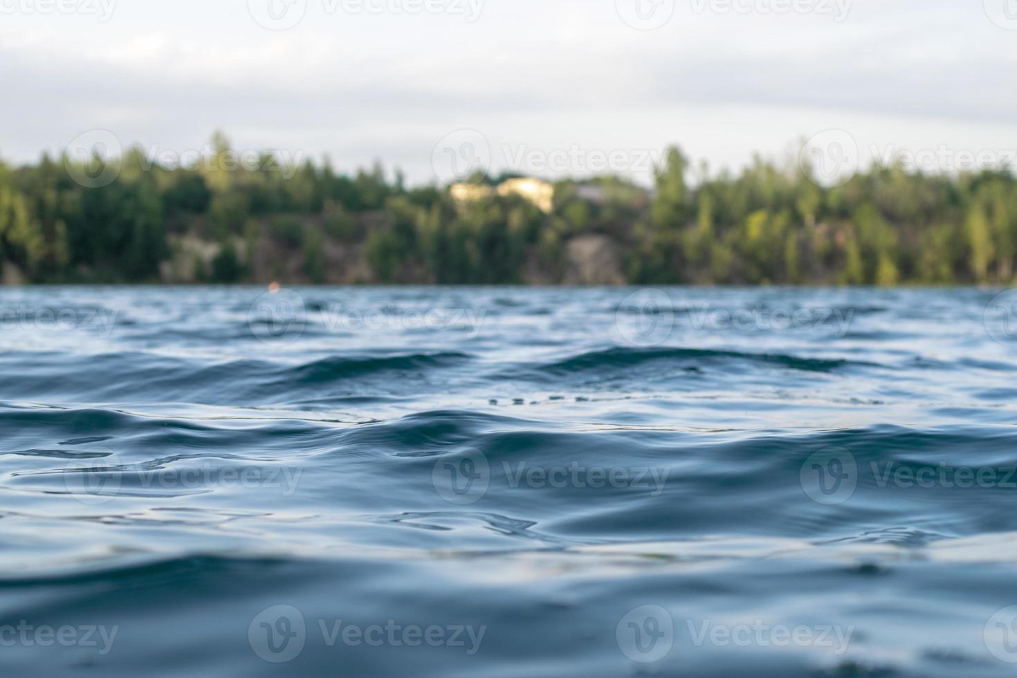 Sea or ocean water background, water surface. photo