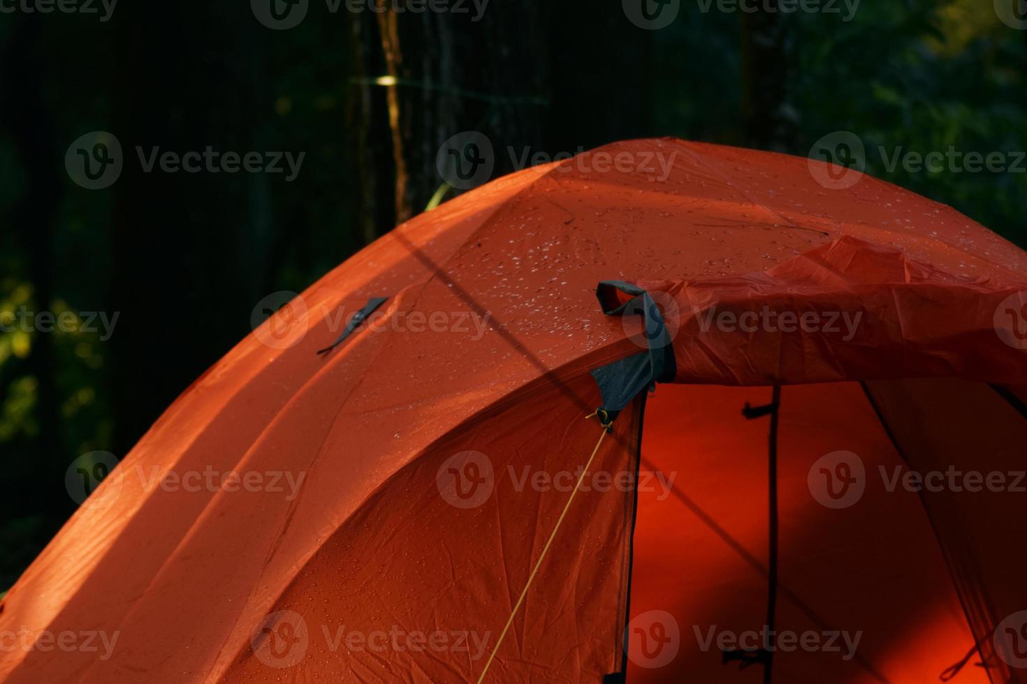 top of tent in the camping ground 11606171 Stock Photo at Vecteezy