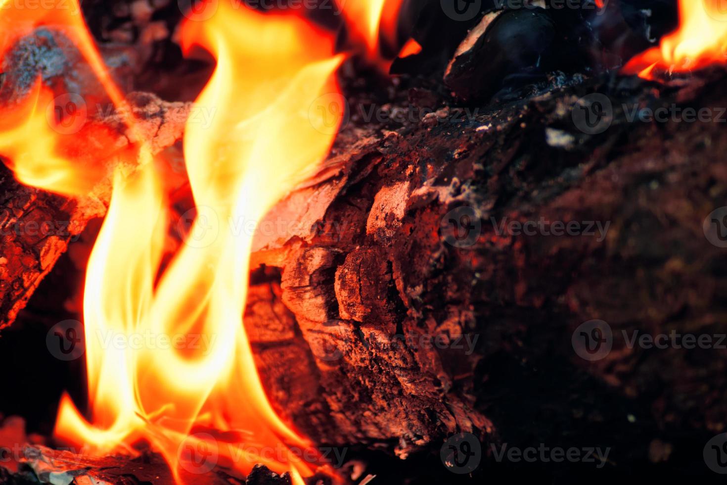 foto de quemadura de fuego rojo