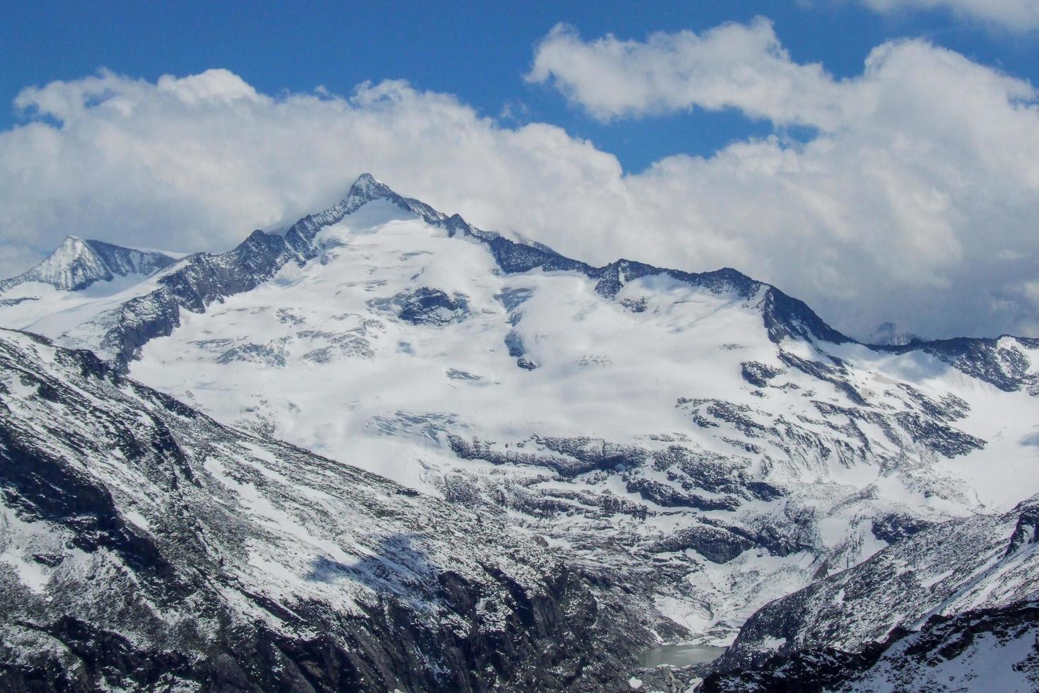 peak of Grossvenediger, Hohe Tauern national park, Austria photo