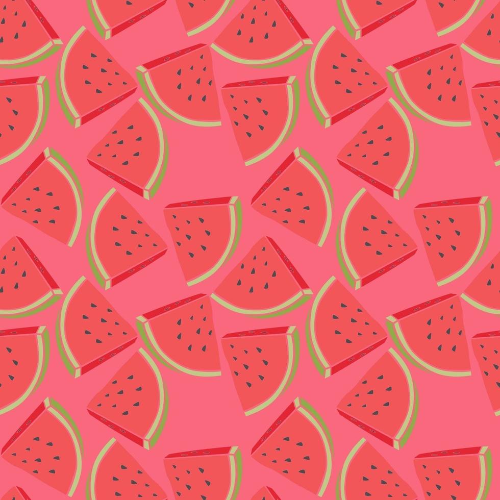 Watermelon Pattern Background photo