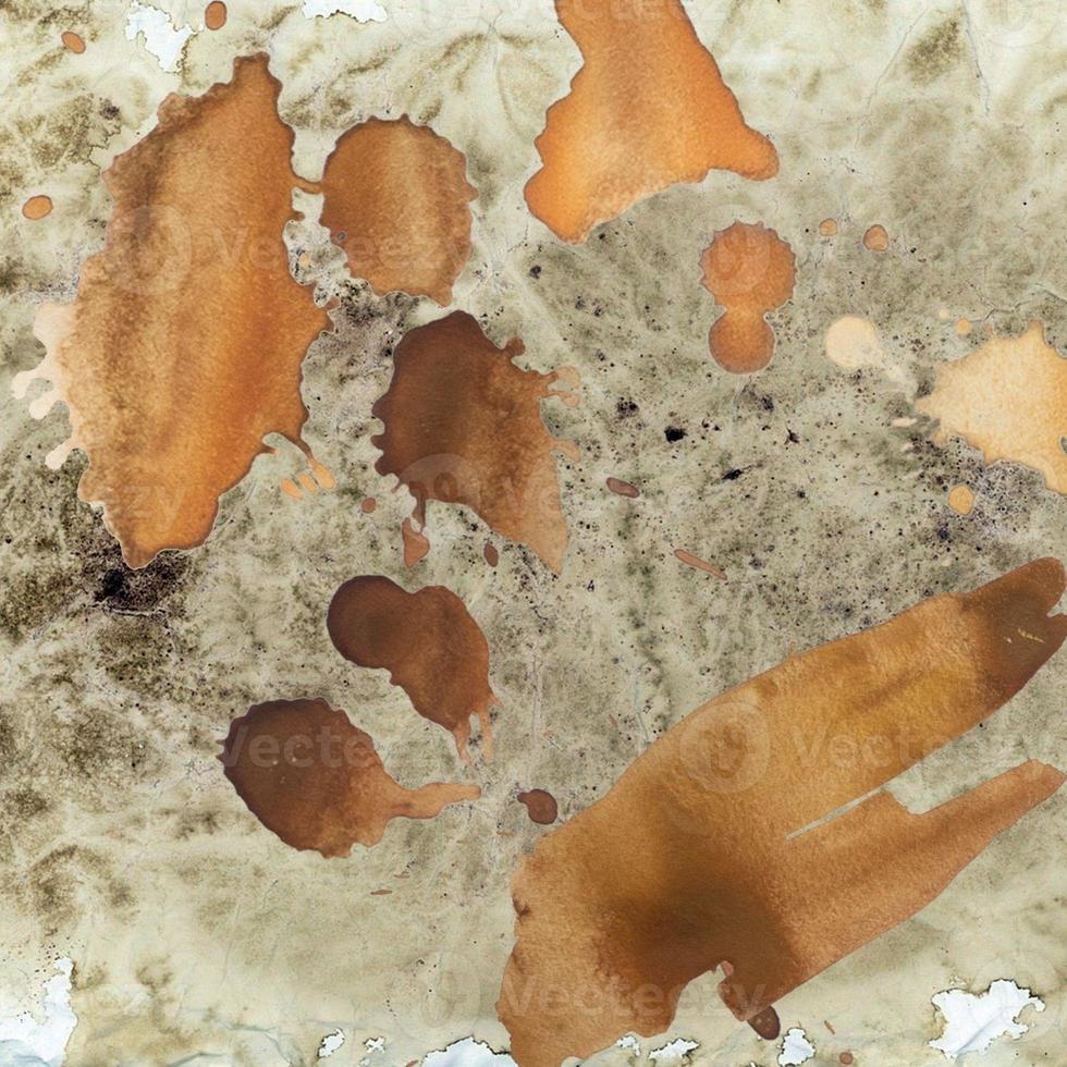 Coffee Stain on Vintage Backgrounds photo