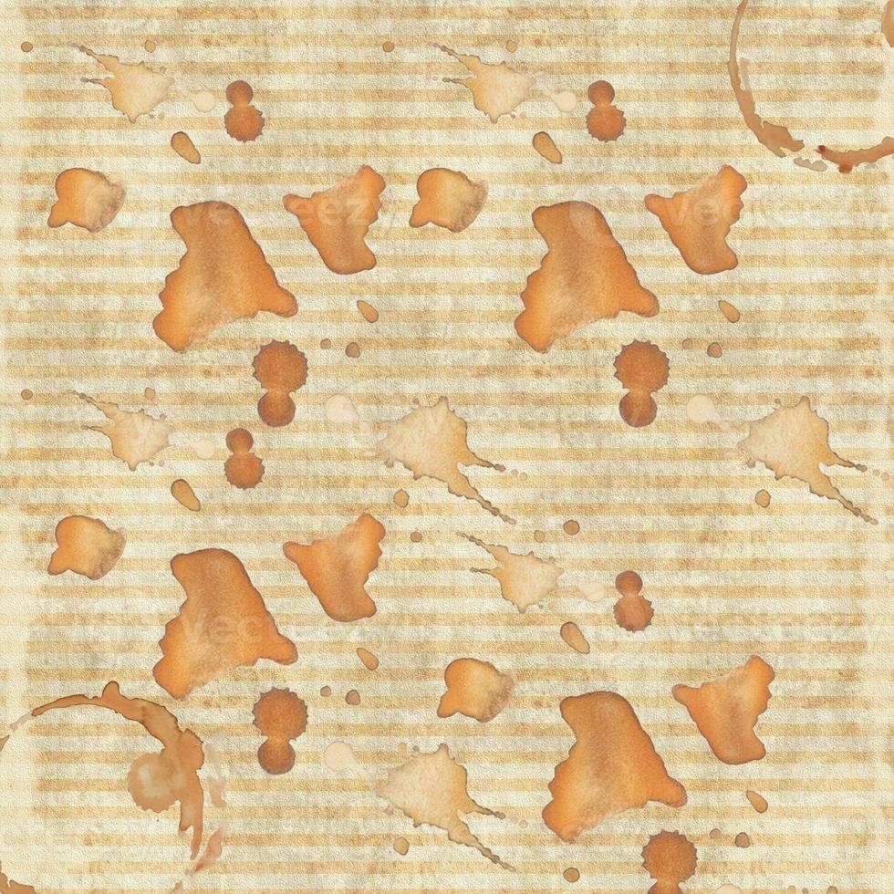 Coffee Stain on Vintage Backgrounds photo