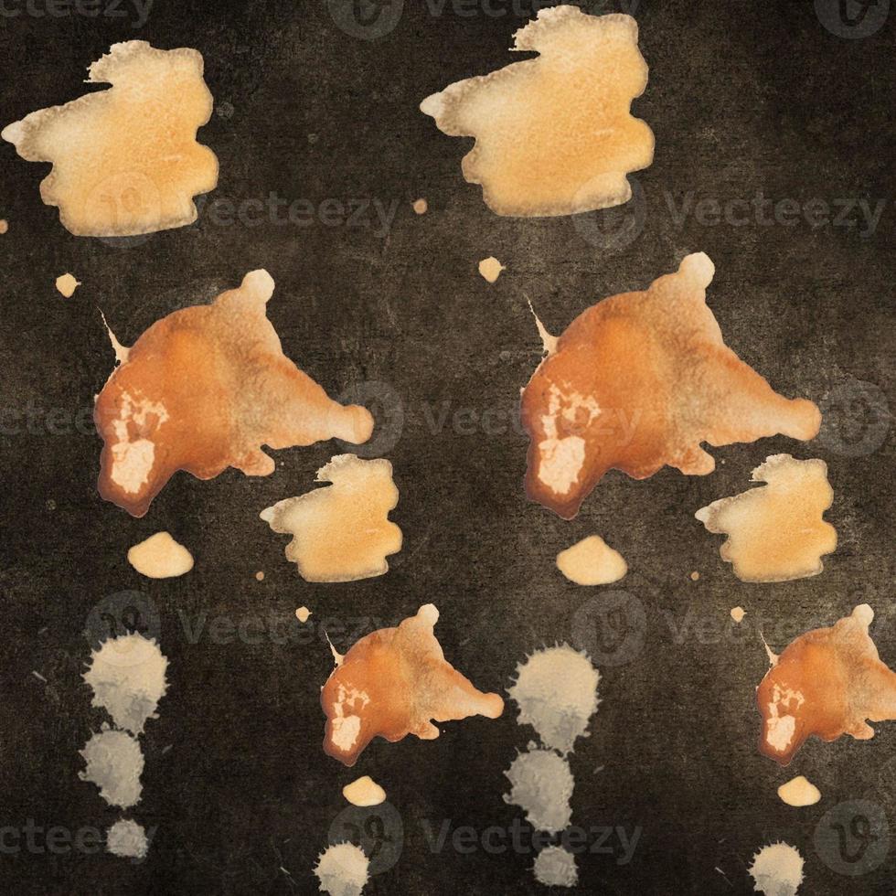 Coffee Stain on Vintage Backgrounds photo