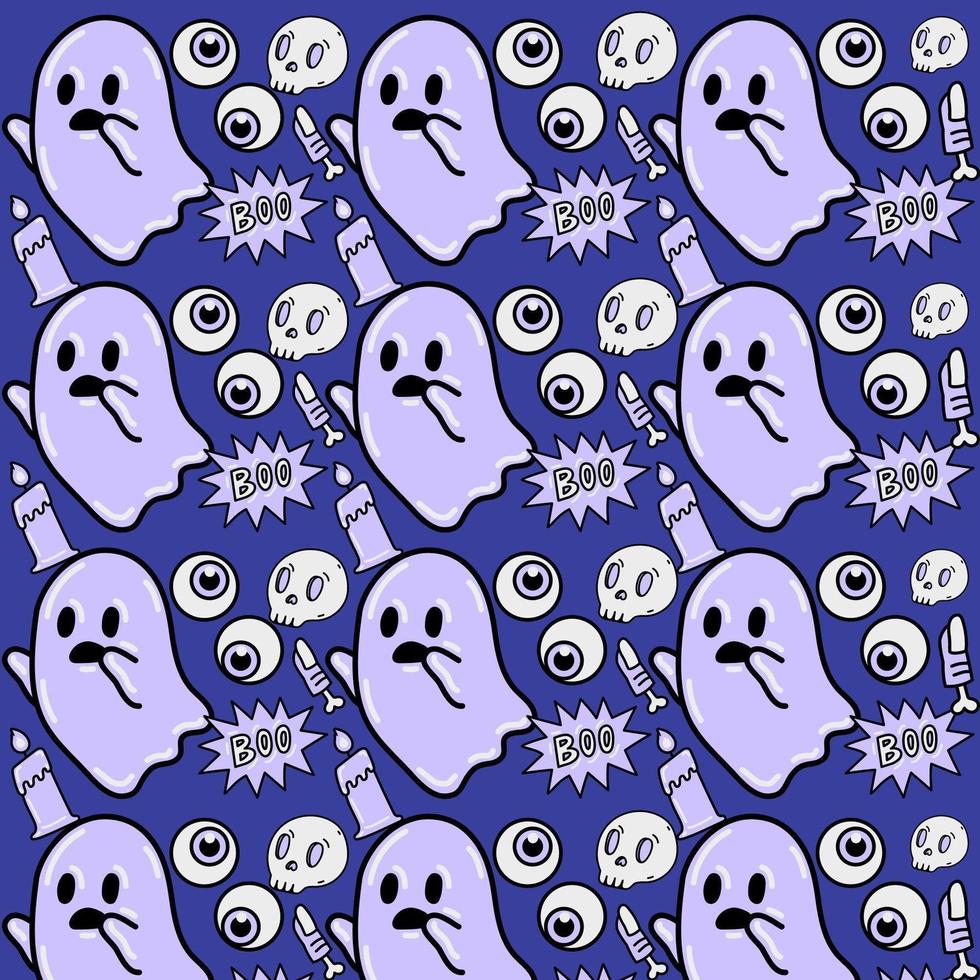 Cute Halloween Ghost Background photo