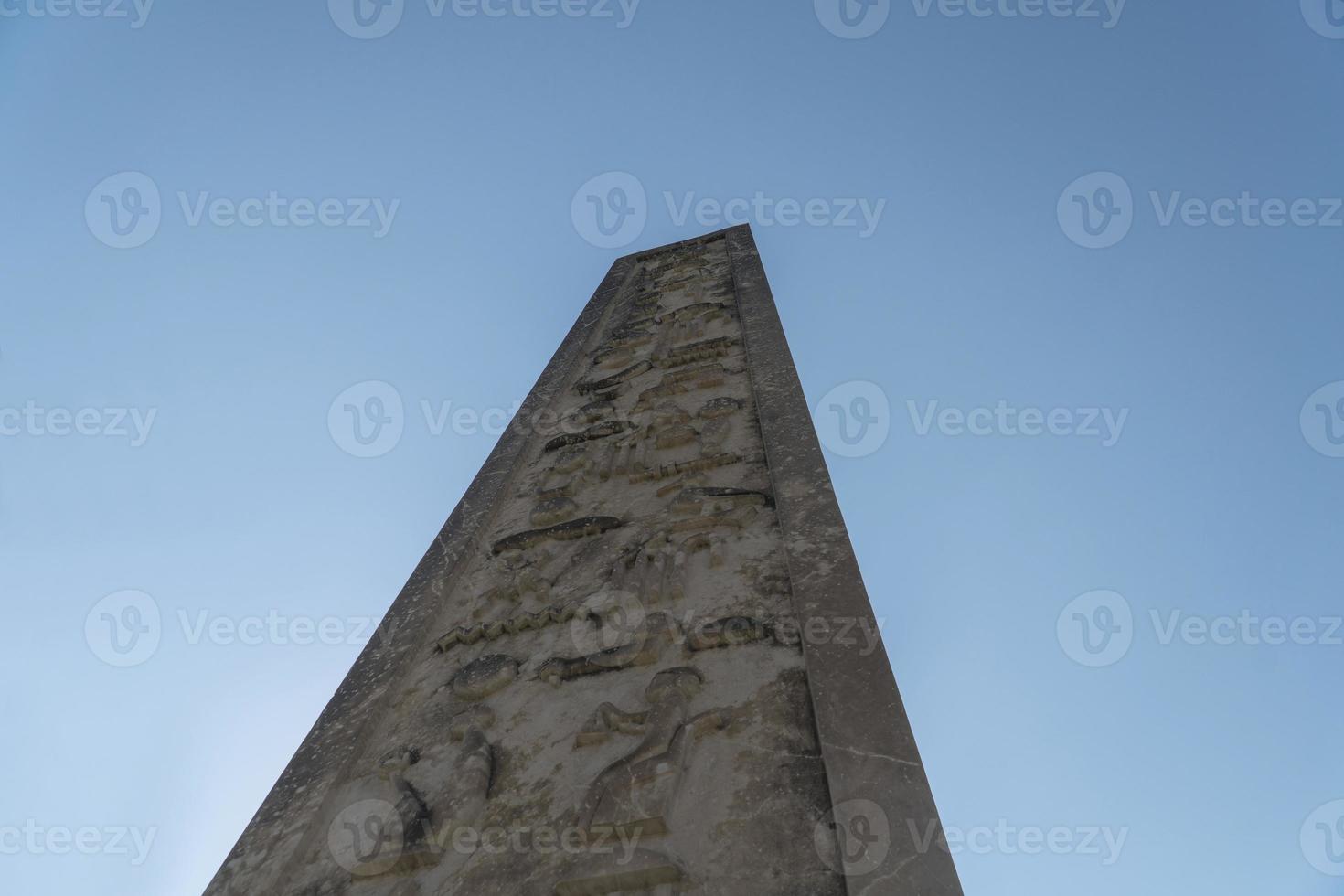 obelisk, View from Kulturpark in Izmir Turkey photo