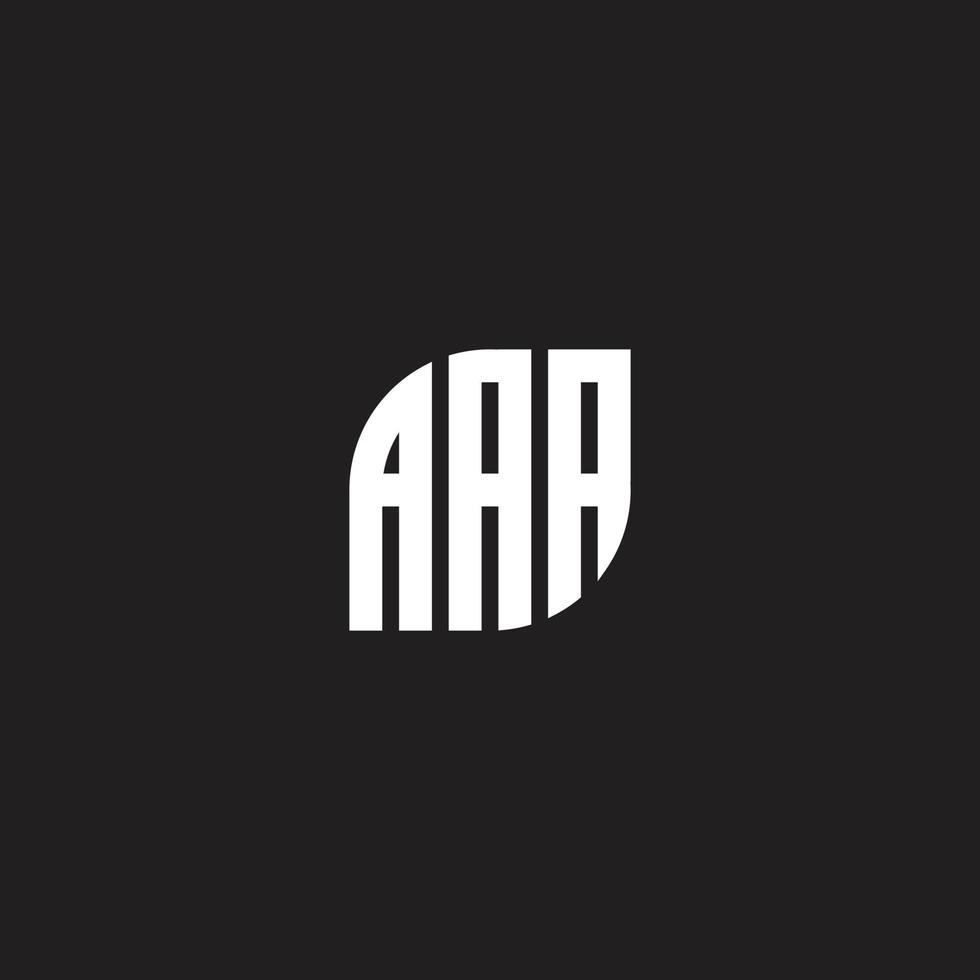 AAA logo , Triple a logo design vector template