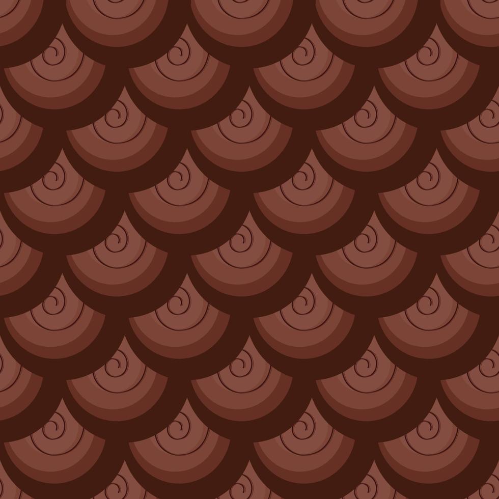 Chocolate candy pattern for web design. Vector image to use as background or gift wrap