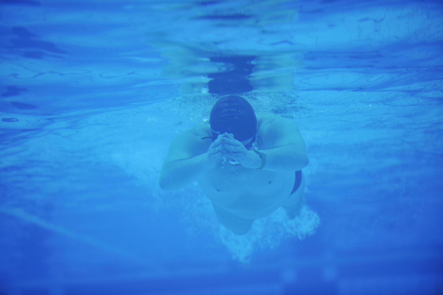 piscina bajo el agua foto